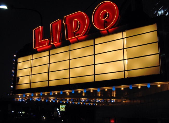 Lido Theater Marquee
